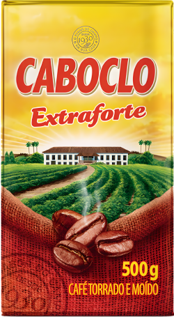 Café Caboclo Café Torrado e Moído a Vácuo Extraforte Caboclo Pacote 500g 