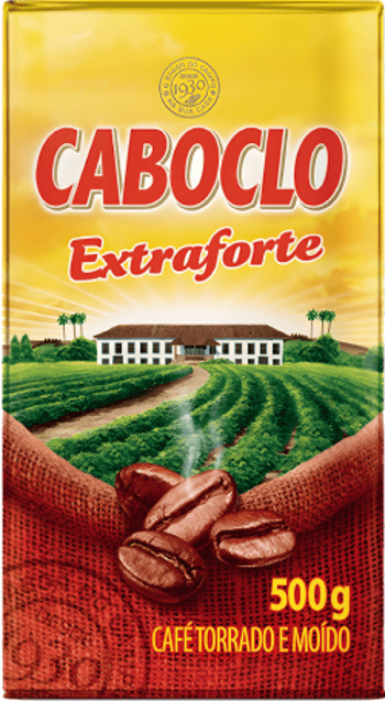 Café Caboclo Café Torrado e Moído a Vácuo Extraforte Caboclo Pacote 500g